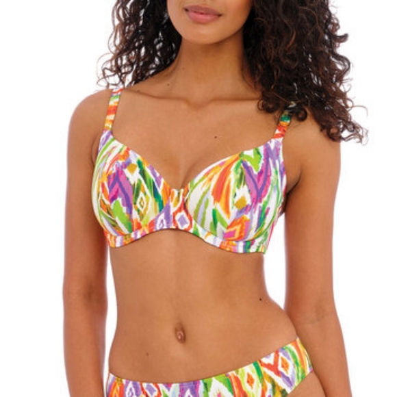 Freya Tuscan Beach Plunge Bikini Top BNWOT - Picture 1 of 5